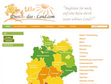 Tablet Screenshot of durch-das-land.com